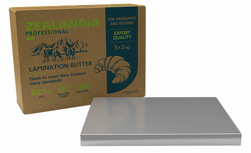 Масло Zealandia Professional 82,5% листовое 10 кг